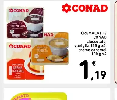 Cremalatte Conad