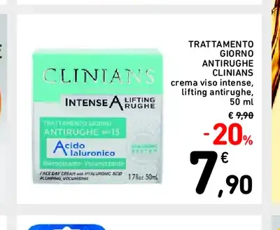 Trattamento giorno antirughe Clinians