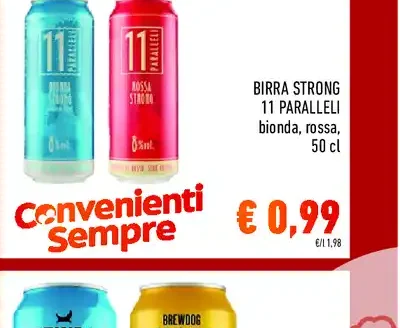 Birra Strong 11 Paralleli