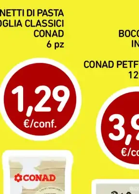 Cornetti di pasta sfoglia classici Conad