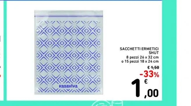 Sacchetti ermetici Shut