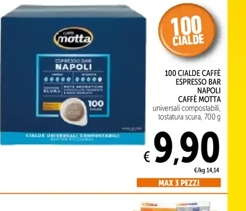 Cialde caffè espresso bar Napoli, 700 g