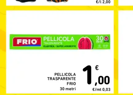 Pellicola trasparente Frio