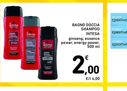 Bagno doccia shampoo Intesa