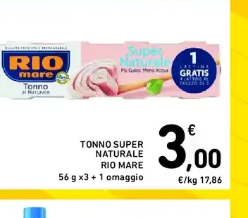 Tonno Super Naturale Rio Mare