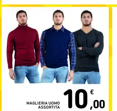 Maglieria uomo assortita