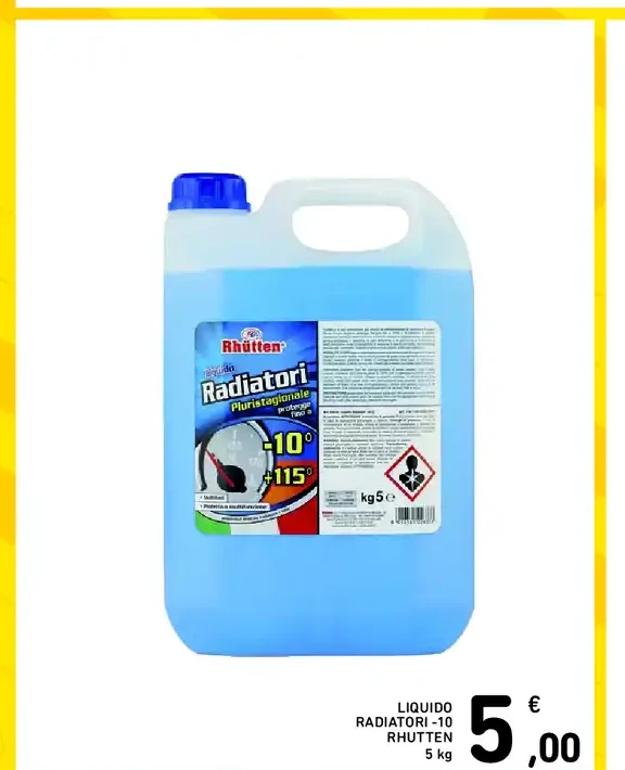 Liquido radiatori -10 Rhütten