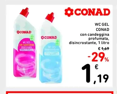 WC gel Conad