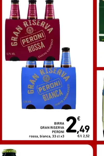 Birra Peroni Gran Riserva