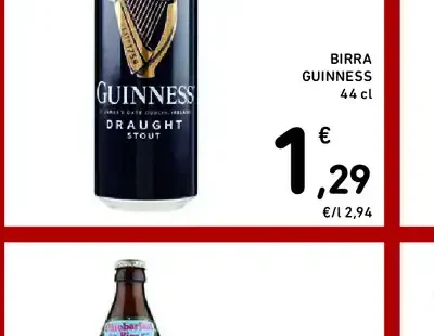 Birra Guinness Draught