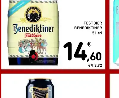 Fustino Festbier Benediktiner