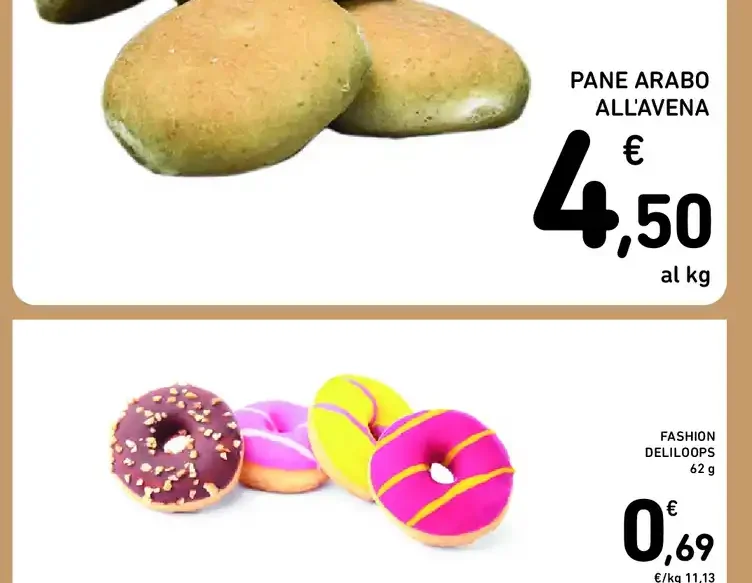 Pane arabo all'avena