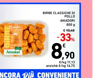 Birbe classiche di pollo Amadori