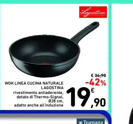 Wok linea cucina naturale