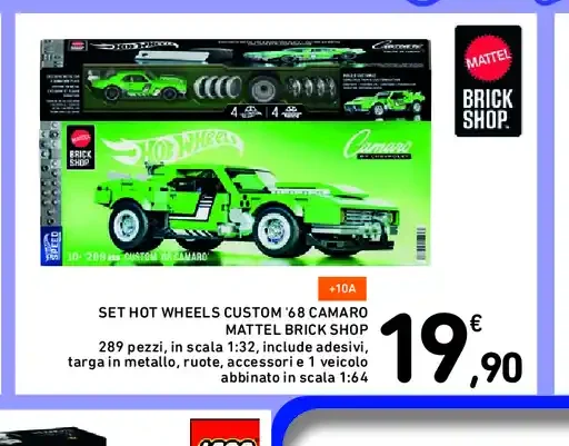 Set Hot Wheels Custom ’68 Camaro