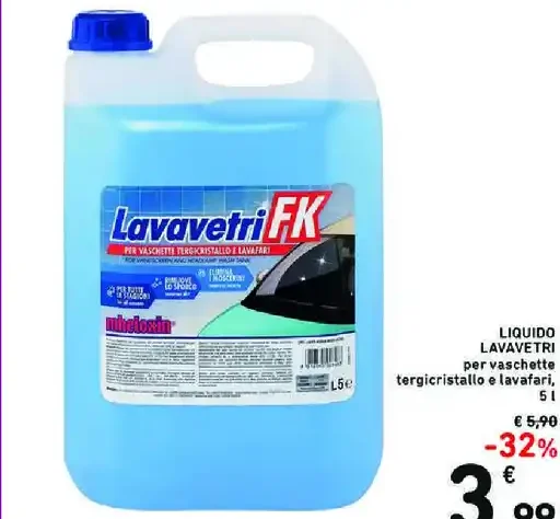 Liquido lavavetri