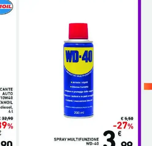 Spray multifunzione WD-40