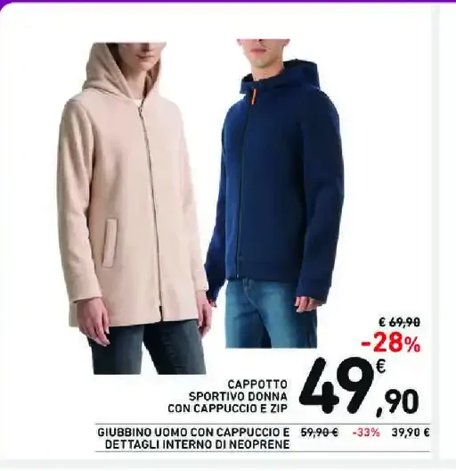 Cappotto sportivo donna