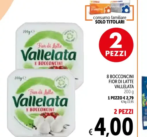 Bocconcini Fior di Latte Vallellata