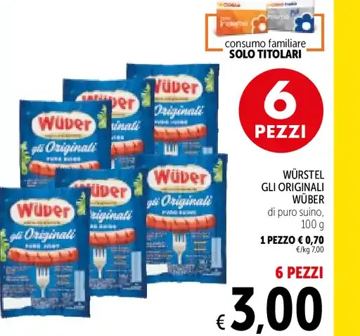 Würstel Gli Originali Wüber
