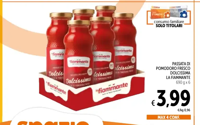 Passata di pomodoro La Fiammante