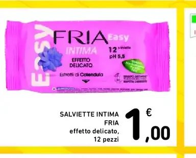 Salviette intime Fria
