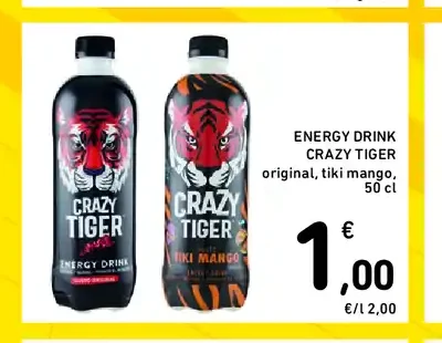 Energy drink Crazy Tiger