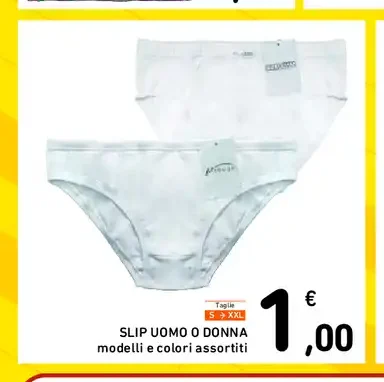 Slip uomo o donna