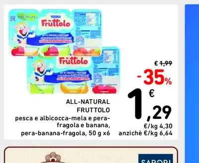 All-natural Fruttolo