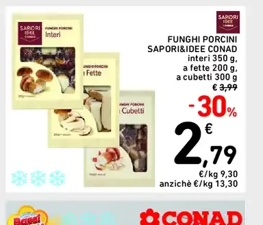 Funghi porcini Sapori&Dintorni Conad