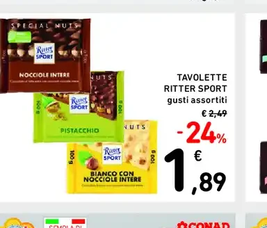 Tavolette Ritter Sport