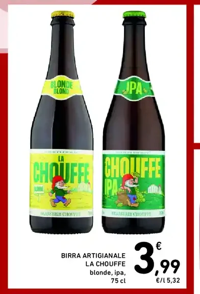 Birra artigianale La Chouffe
