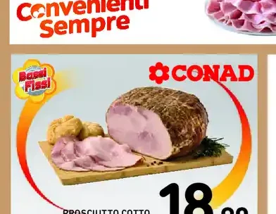 Prosciutto cotto Arrosto Conad