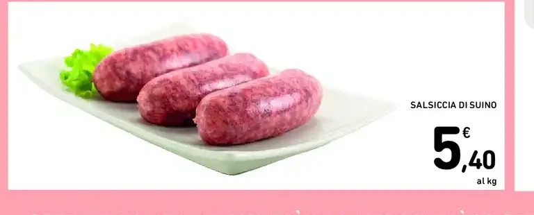 Salsiccia di suino
