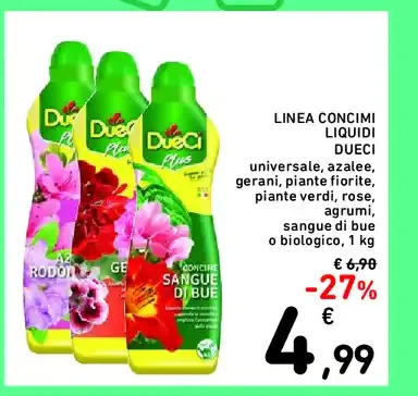 Concime liquido Dueci
