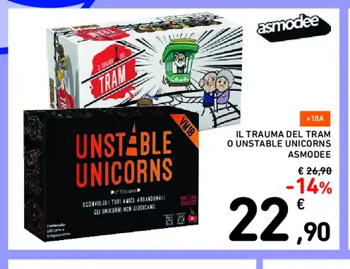 Gioco da tavolo Unstable Unicorns