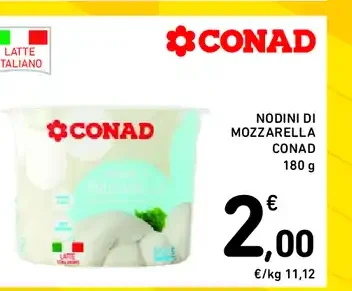 Nodini mozzarella Conad