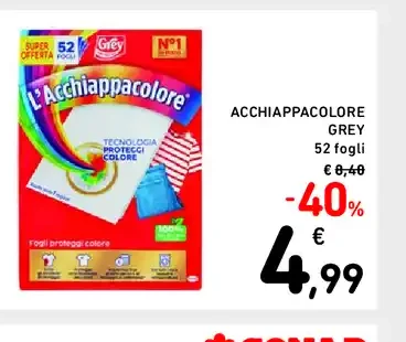 Acchiappacolore Grey