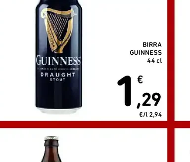 Birra Guinness Draught