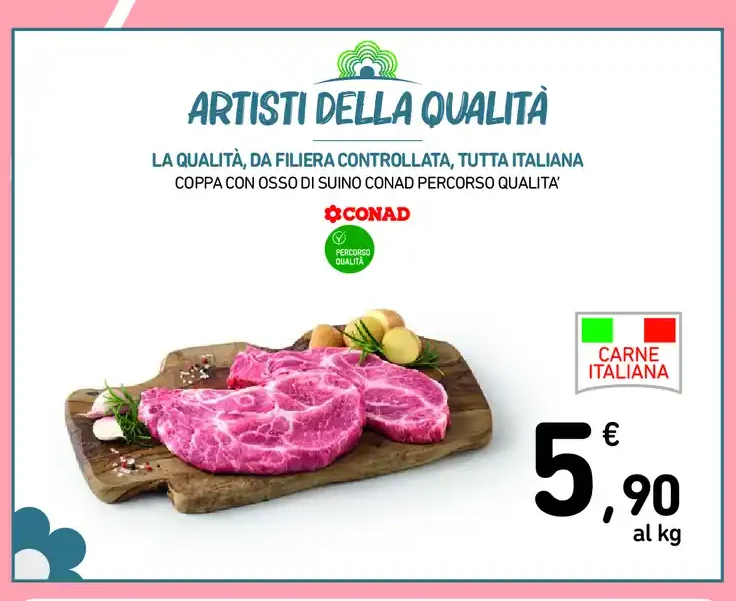Coppa con osso di suino