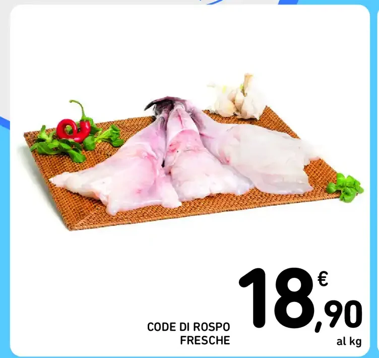 Code di rospo fresche