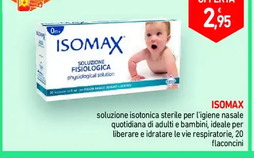 Isomax soluzione fisiologica