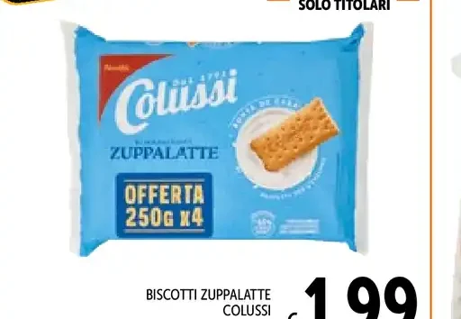 Biscotti zuppalatte Colussi