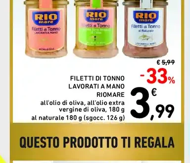 Filetti di tonno Rio Mare