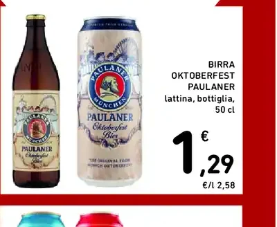 Birra Paulaner Oktoberfest
