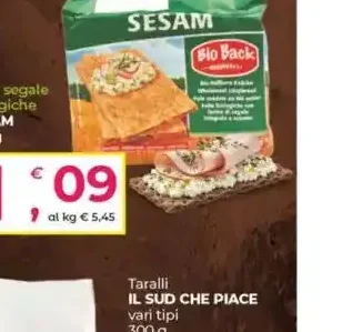 Fette segale biologiche Sesam