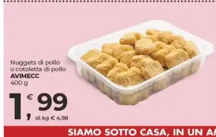 Nuggets o cotoletta di pollo