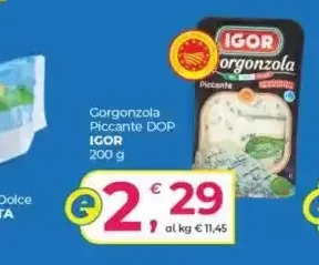 Gorgonzola piccante DOP