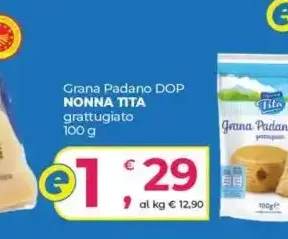 Grana Padano DOP grattugiato