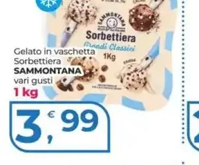 Gelato in vaschetta